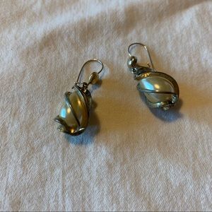Vintage Pearl look earrings